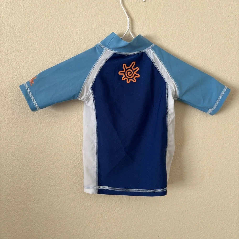 UV Skinz Rash Guard VW Bus and Surfboard Infant Size 12-18‎ Months Swim Beach